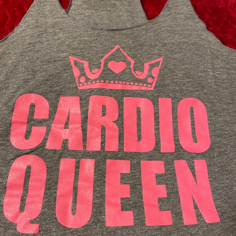 Cardio queen tank top